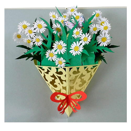 buy mothers day 3d Pop up cards daisy-flowers-pop-up-card (1)