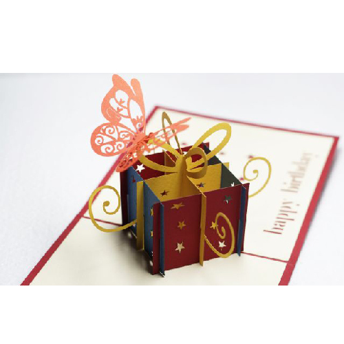 BD15 Buy Wholesale Retail 3d Pop Up Greeting Cards 3d Foldable Customize Birthday Presents Gift Boxes Pop Up Card (3)