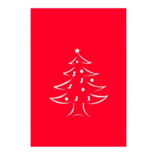 CM32 Buy Wholesale Retail 3d Pop Up Greeting Cards 3d Foldable Customize Christmas tree Pop Up Card Noel (1)