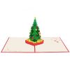 CM32 Buy Wholesale Retail 3d Pop Up Greeting Cards 3d Foldable Customize Christmas tree Pop Up Card Noel (2)