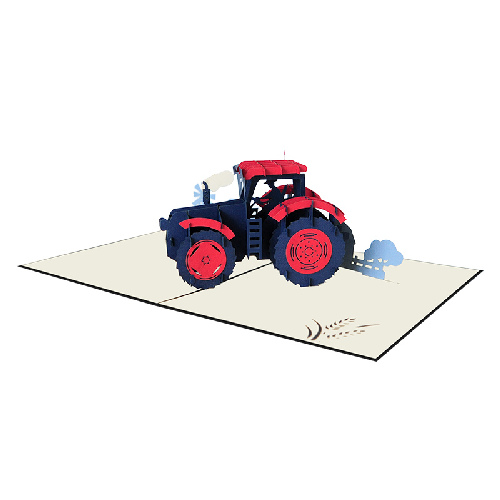 FA03 Buy Farthers Day pop up greeting Cards For Your Dad Tractor (4)