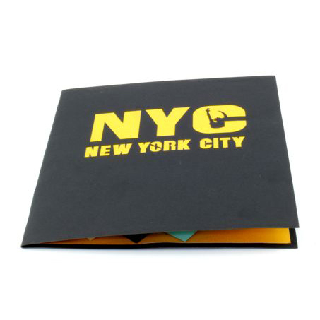 FM25 Buy 3d Pop Up Greeting Cards Famous Construction & Landscape 3d Foldable Pop Up Card New York Skyline (2)