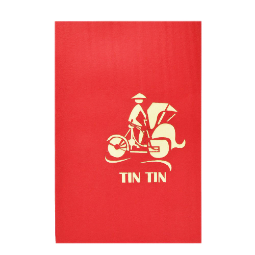 VN03 Buy Custom 3d Pop Up Greeting Cards Vietnam 3d Foldable Pop Up Card Tintin in Vietnam (2)